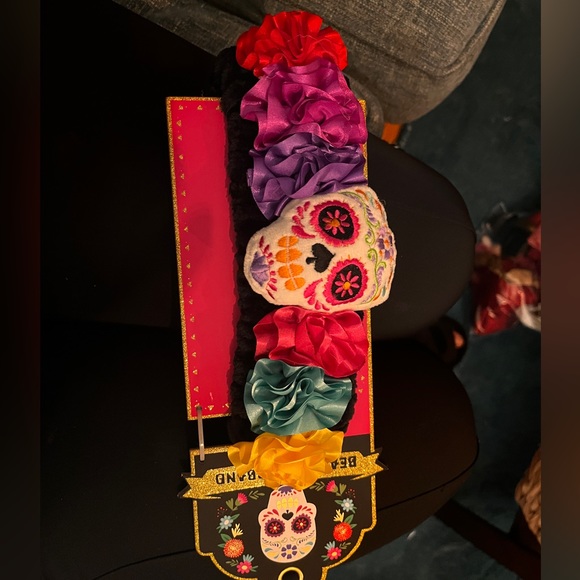 NWT Beauty headband Dias de Los muertos - Picture 4 of 4